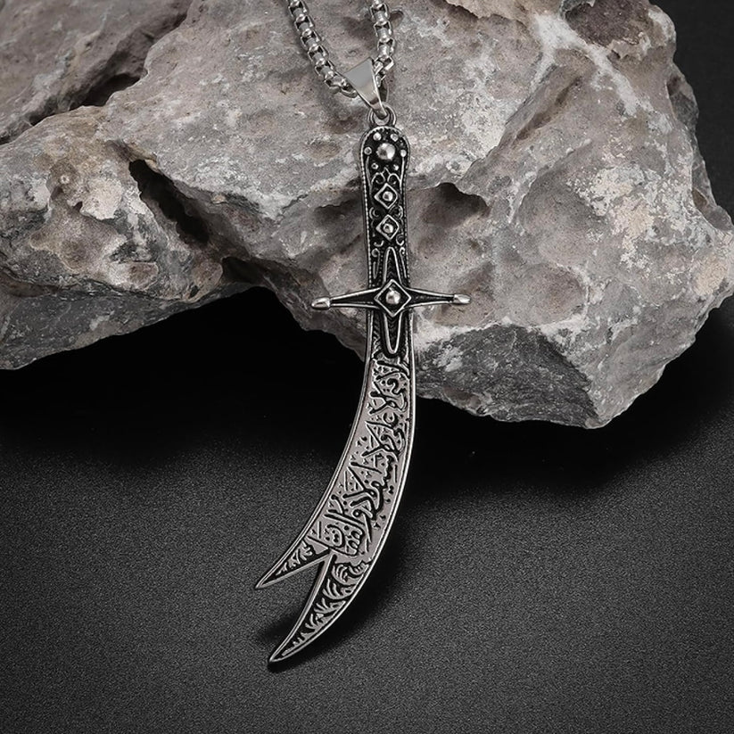Ali Zulfiqar Sword Pendant Necklace