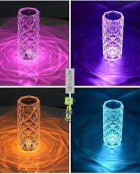 LED Rechargeable Crystal Lamp
