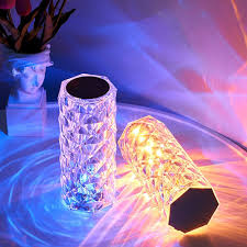 LED Rechargeable Crystal Lamp