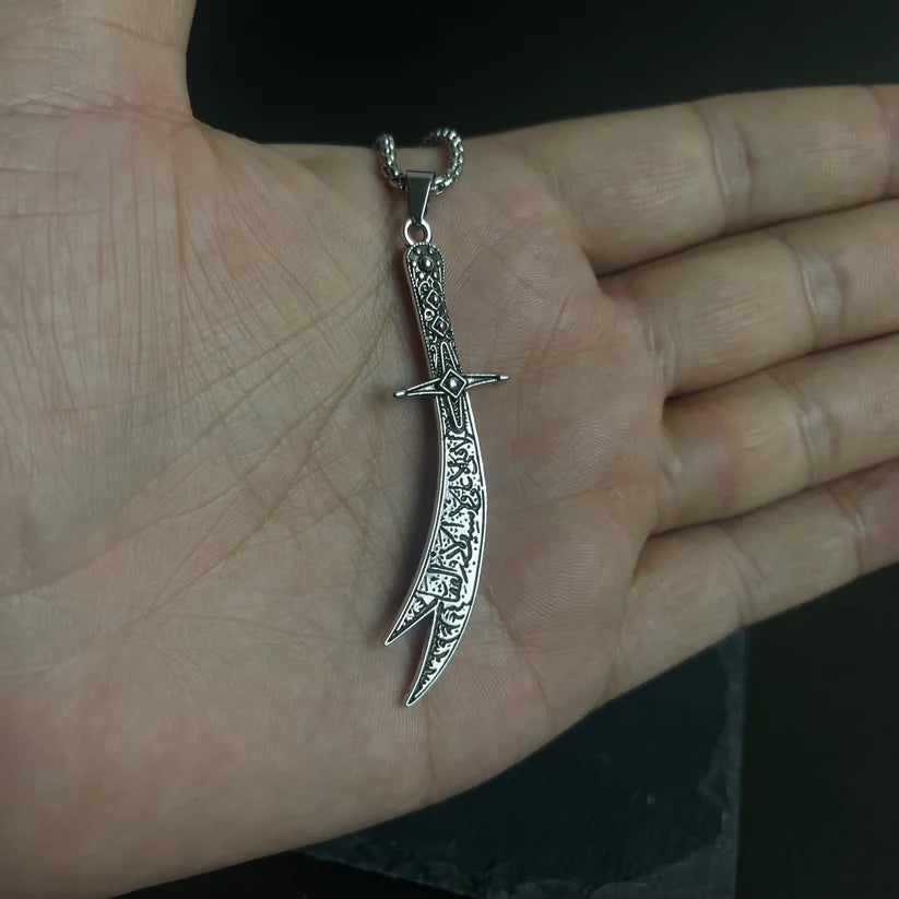 Ali Zulfiqar Sword Pendant Necklace