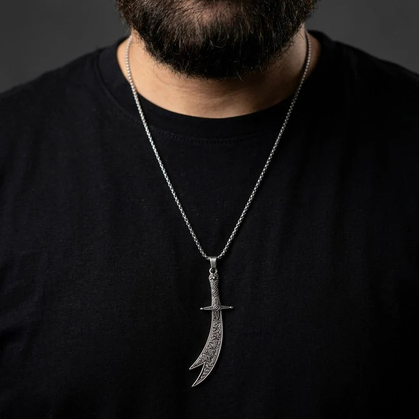 Ali Zulfiqar Sword Pendant Necklace