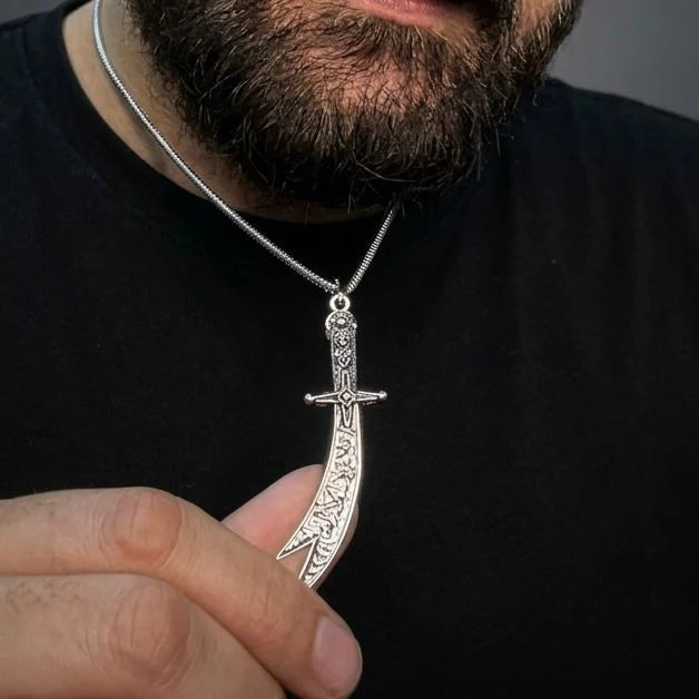 Ali Zulfiqar Sword Pendant Necklace