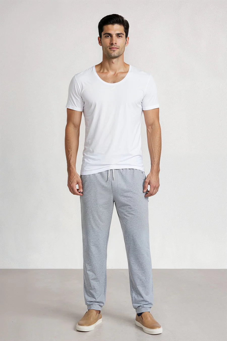 Men Cotton Short Sleeves Vest