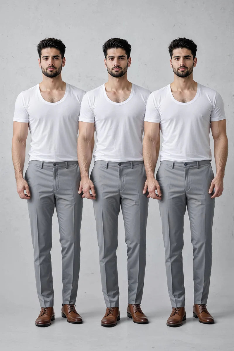 Men Cotton Short Sleeves  Vest Pack of 3
