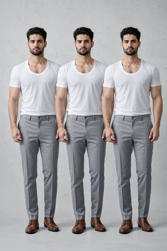 Men Cotton Short Sleeves  Vest Pack of 3