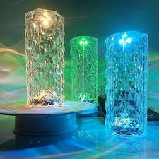 LED Rechargeable Crystal Lamp