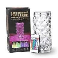 LED Rechargeable Crystal Lamp