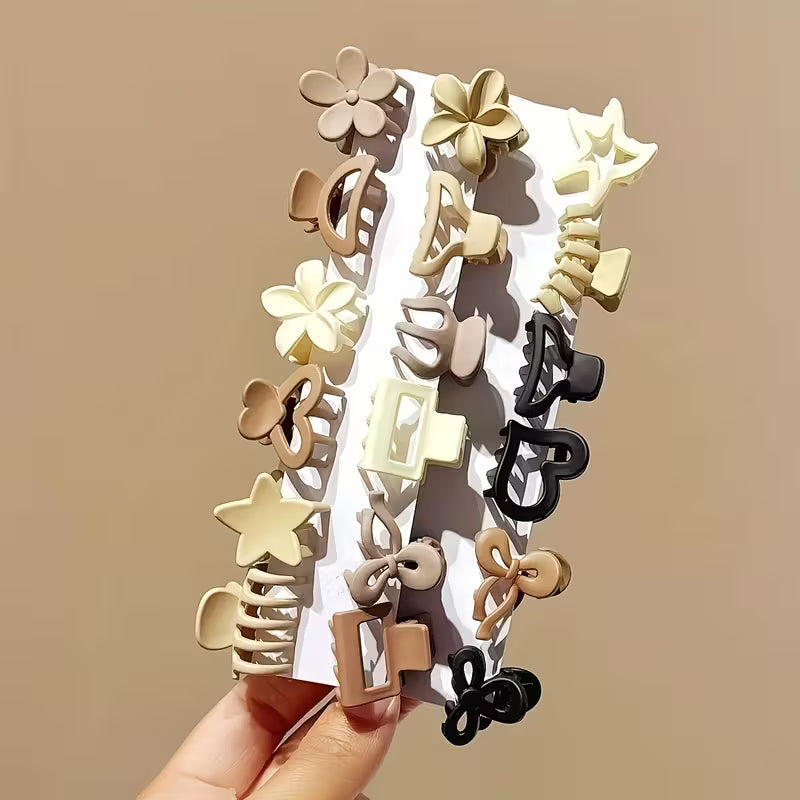 10 pcs small hair claw